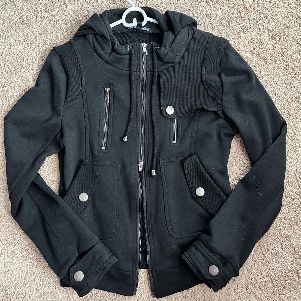 Black moto-jacket from ModCloth.